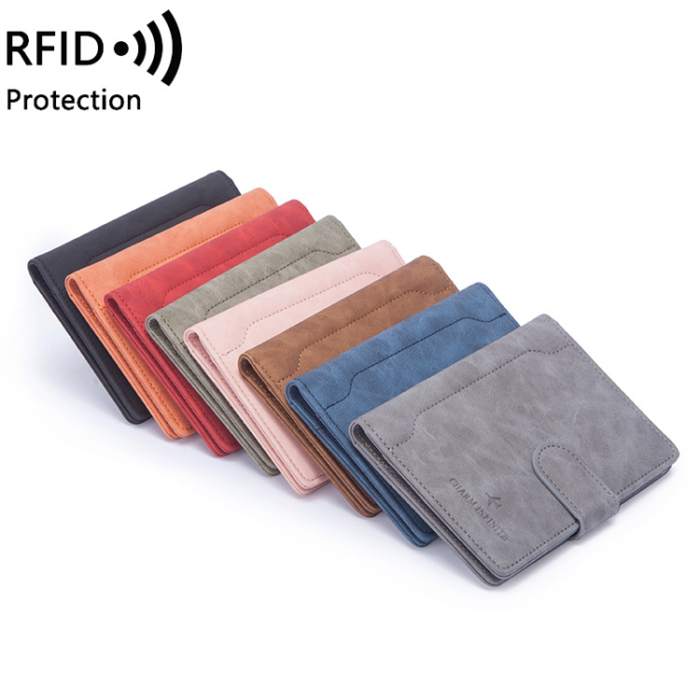 OEM - Passhållare Plånbok RFID Korthållare Slim - Svart