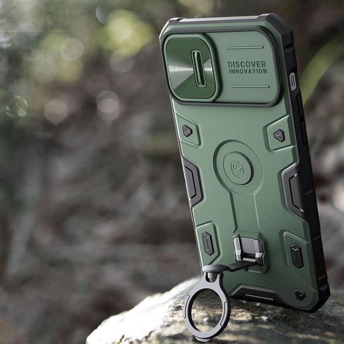 Nillkin - Nillkin iPhone 14 Plus Skal CamShield Armor Magnetic - Svart