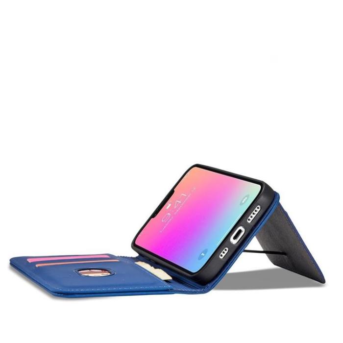 OEM - Galaxy S23 Ultra Plånboksfodral Magnet Flip - Blå