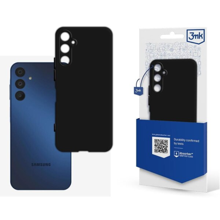 3MK Galaxy A15 5G Mobilskal Matt - Svart | 2353 | AlltMobil