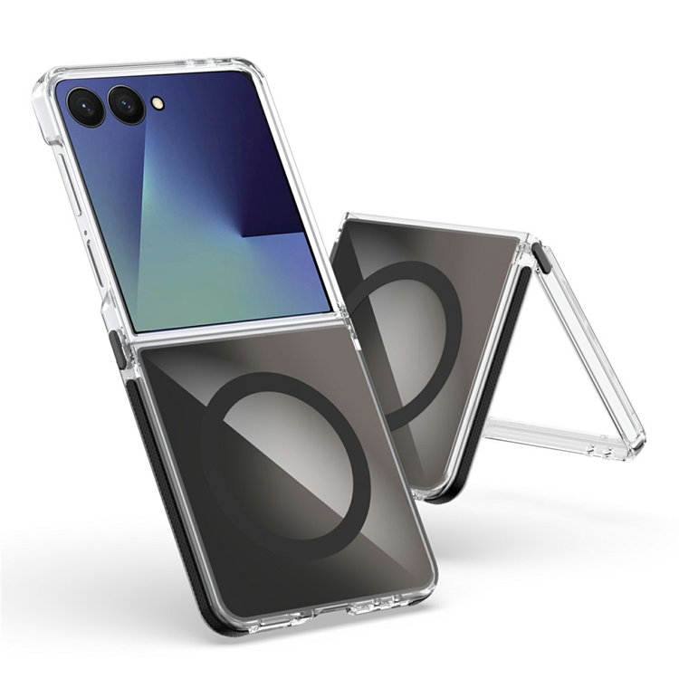 Galaxy Z Flip 7 Mobilskal MagSafe Acrylic - Svart | 2353 | AlltMobil