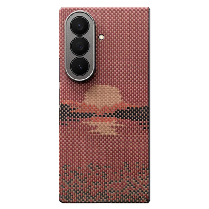 A-One Brand - Galaxy Z Fold 7 5G Mobilskal Magsafe Aramid Fiber med Metal Ram