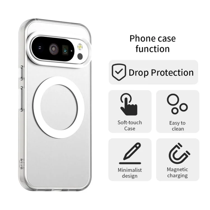 A-One Brand - Google Pixel 10/10 Pro Mobilskal Anti Drop - Transparent