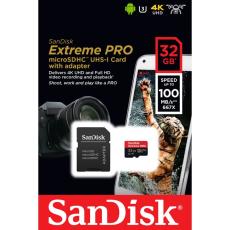 Sandisk - SANDISK MicroSDHC Extreme Pro 32GB 100MB/s A1 C10 V30 UHS-I