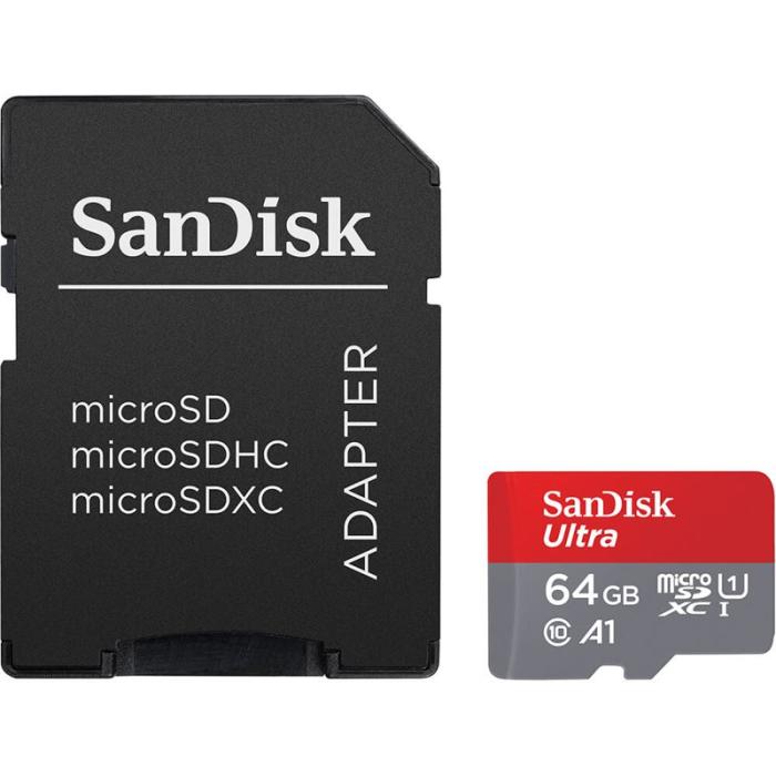 Sandisk - SANDISK MicroSDXC Mobil Ultra 64GB 140MB/s UHS-I Adapt