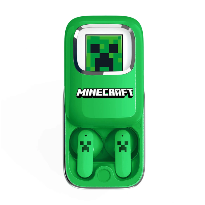 Minecraft - MINECRAFT TWS In-Ear Hörlurar Slide - Grön