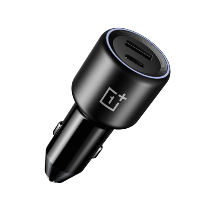UTGATT1 - OnePlus Supervooc Billaddare USB-C/USB-A 80 W - Svart