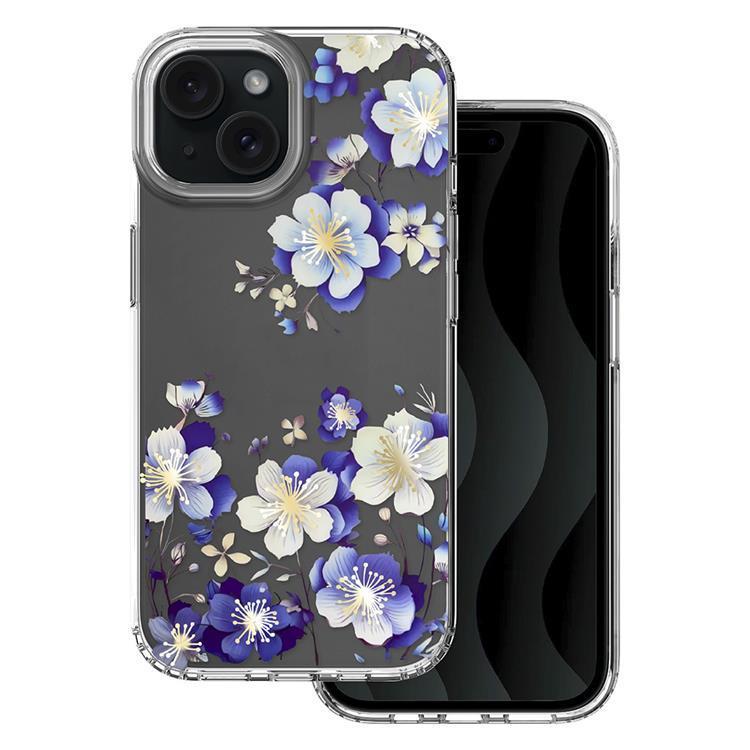 iPhone 15 Mobilskal IMD Print - Floral | 2353 | AlltMobil