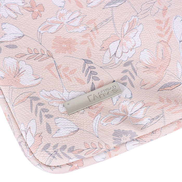 CANVASARTISAN - CANVASARTISAN Datorfodral 13'' Flower Printed G4-19 - Rosa