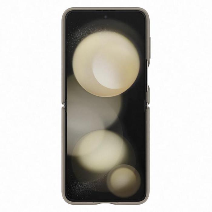 Samsung - Mobilskal till Samsung Galaxy Z Flip 5 Ekologisk Läder - Brun