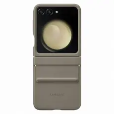 Samsung - Mobilskal till Samsung Galaxy Z Flip 5 Ekologisk L&auml;der - Brun