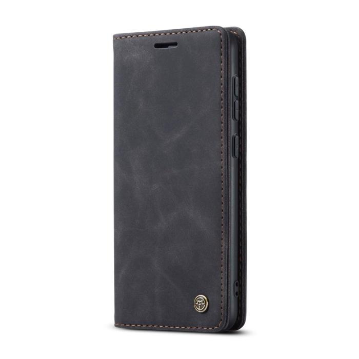 Caseme - CASEME 013 Plånboksfodral till Samsung Galaxy S25 i Konstläder - Svart