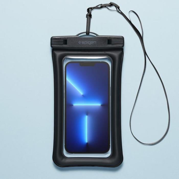 Spigen - Spigen Universala Vattentät Mobilväskor A610 - Svart