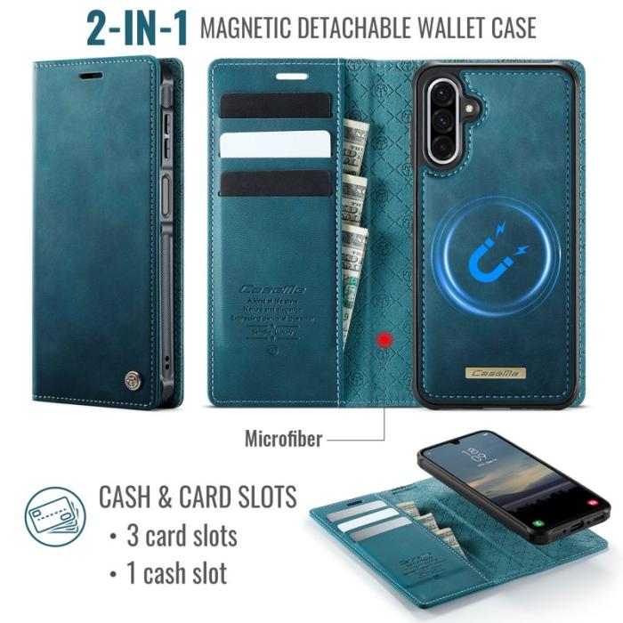 Caseme - CASEME C49 Magnetiskt Fodral för Samsung Galaxy A17 5G - Grön