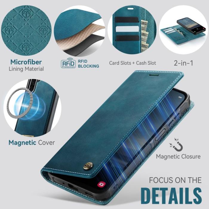 Caseme - CASEME C49 Magnetiskt Fodral för Samsung Galaxy A17 5G - Grön