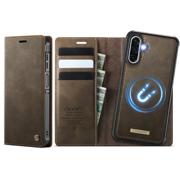 Caseme - CASEME C49 Magnetiskt Fodral för Samsung Galaxy A17 5G - Kaffe