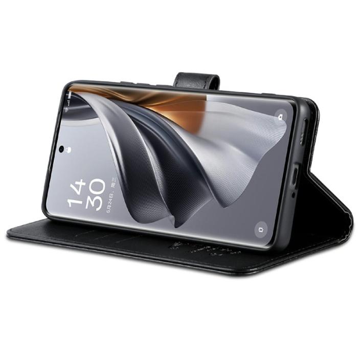 AZNS - AZNS Samsung Galaxy A56 Plånboksfodral Anti-Scratch Konstläder - Svart