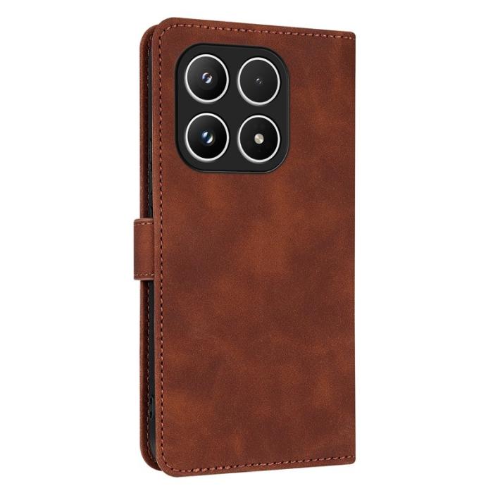AZNS - AZNS Xiaomi 17 Plånboksfodral Konstläder - Brun