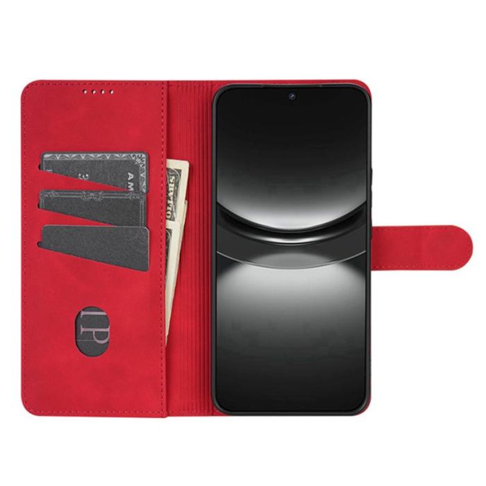 AZNS - AZNS Xiaomi 17 Plånboksfodral Konstläder - Röd