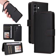 BETOPNICE - BETOPNICE Samsung Galaxy A36 5G Pl&aring;nboksfodral Konstl&auml;der - Svart