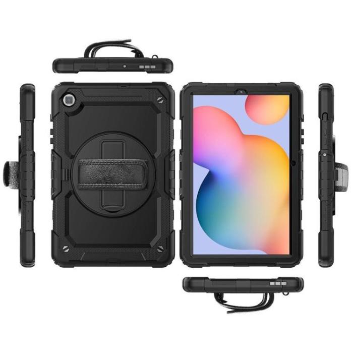UTGATT - Galaxy Tab S6 Lite (2020/2022) Skal Solid 360 - Svart