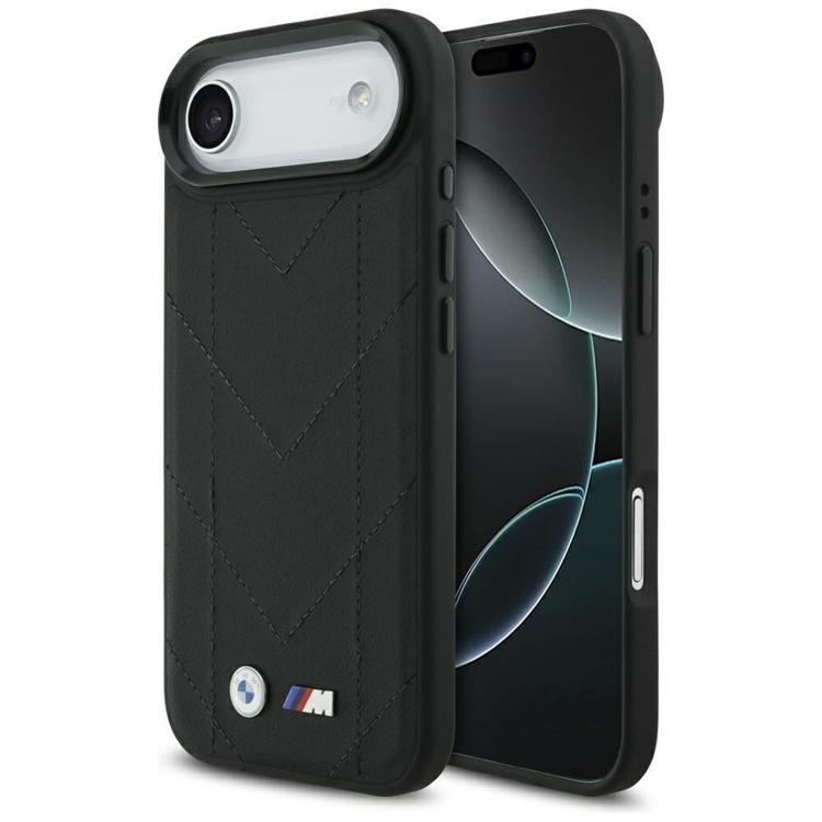 BMW iPhone Air Mobilskal MagSafe M Quilted Logo - Svart | 2353 | AlltMobil