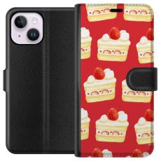 iSecrets - Plånboksfodral till Apple iPhone 15 Plus med Tårta