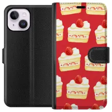 Gustaf - Pl&aring;nboksfodral till Apple iPhone 15 Plus med T&aring;rta