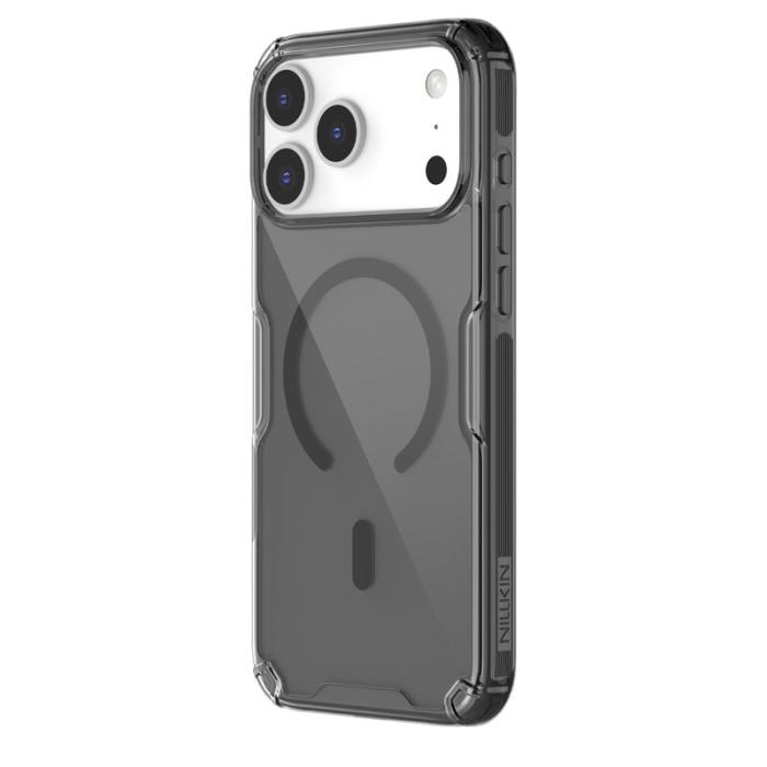 Nillkin - NILLKIN Nature Pro Series Mobilskal till iPhone 17 Pro MagSafe Klar Grå