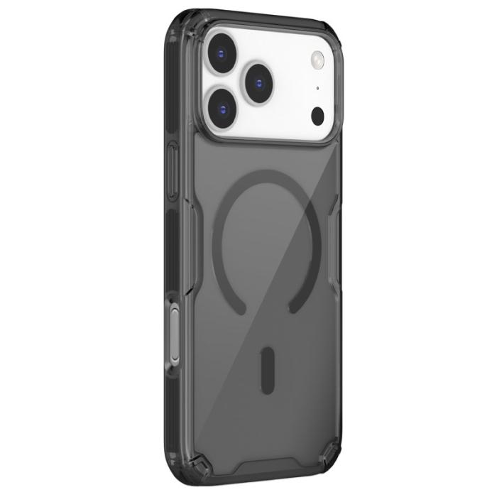 Nillkin - NILLKIN Nature Pro Series Mobilskal till iPhone 17 Pro MagSafe Klar Grå