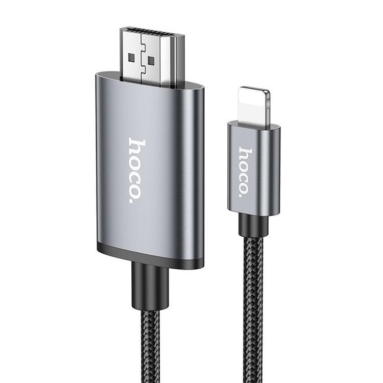 HOCO Kabel Lightning till HDMI 1080p UA27 2 m