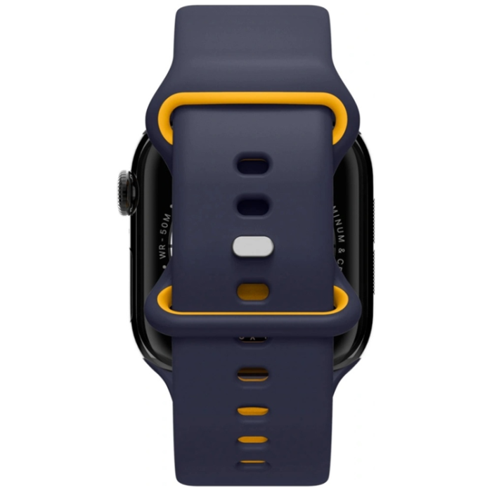 Spigen - Spigen Apple Watch (44/45/46/49) Armband Nano Pop - Marinblå