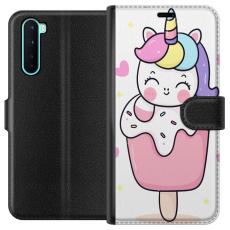 iSecrets - Plånboksfodral till OnePlus Nord med Glad enhörning