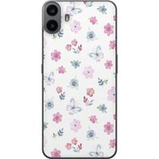iSecrets - Mobilskal till Nothing CMF Phone 1 med Blommor och fjärillar
