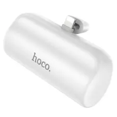 Hoco - Hoco Powerbank 5000 mAh med Inbyggd Kontakt Lightning 2A