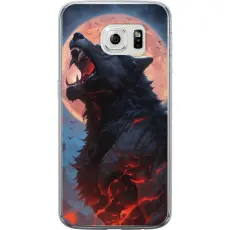 Gustaf - Mobilskal till Samsung Galaxy S6 edge med Ylande varg
