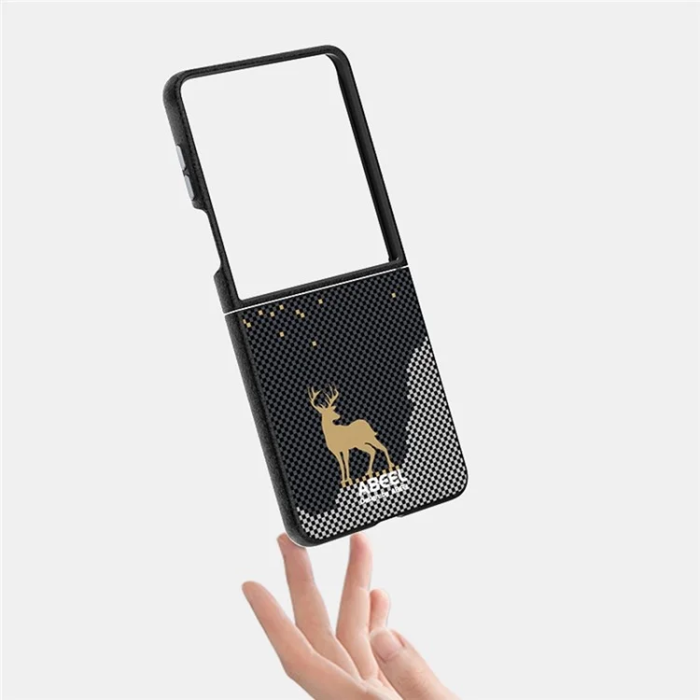 ABEEL - Abeel Galaxy Z Flip 7 5G Mobilskal MagSafe Ultra Slim - Deer