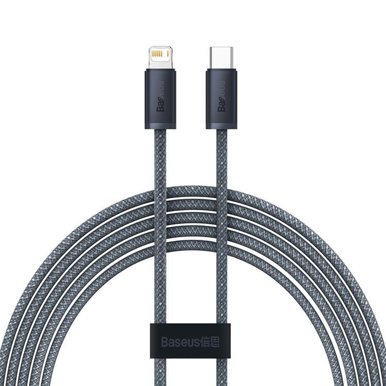 Baseus USB-C till Lightning kabel 20W 2m - Grå | 3541 | AlltMobil
