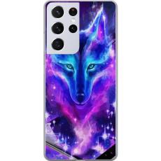 iSecrets - Mobilskal till Samsung Galaxy S21 Ultra 5G med Neon Varg