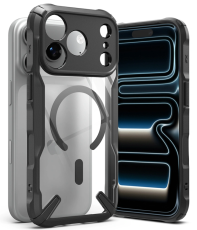 Ringke - Ringke Mobilskal F&ouml;r iPhone 18 Pro Magsafe Magnetic Fusion X - Svart