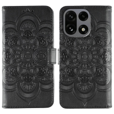 A-One Brand - OnePlus 15 Pl&aring;nboksfodral Mandala Imprinted PU L&auml;der