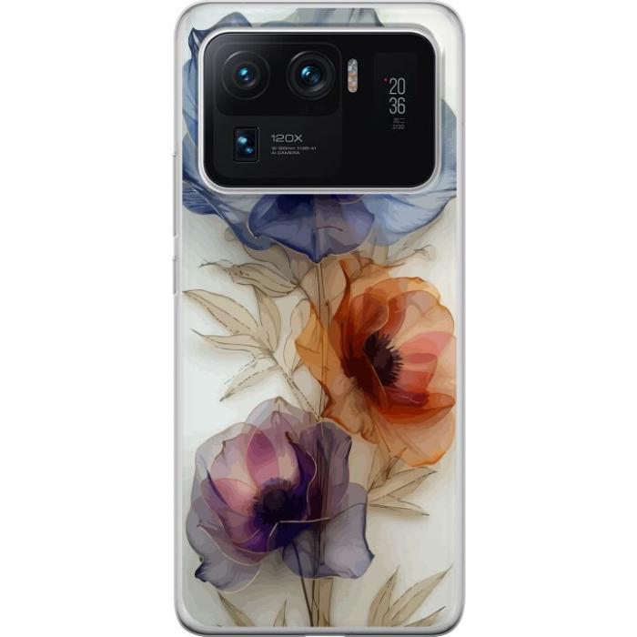 iSecrets - Mobilskal till Xiaomi Mi 11 Ultra med Silkesblommor