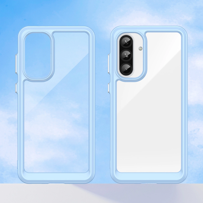 OEM - Galaxy A56 Mobilskal Outer Space - Blå