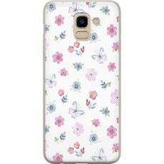 iSecrets - Mobilskal till Samsung Galaxy J6 med Blommor och fjärillar