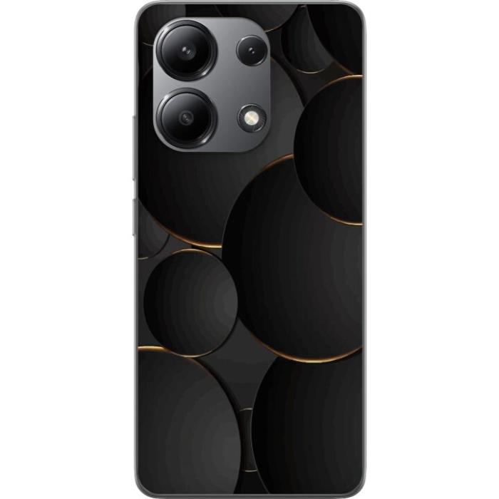 iSecrets - Mobilskal till Xiaomi Redmi Note 13 4G med Lyxig Cirklar