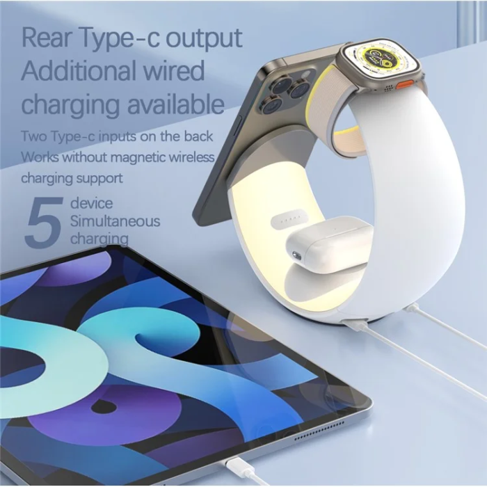 OEM - 3-in-1 Trådlös Laddare Samsung Galaxy, Watch, Buds