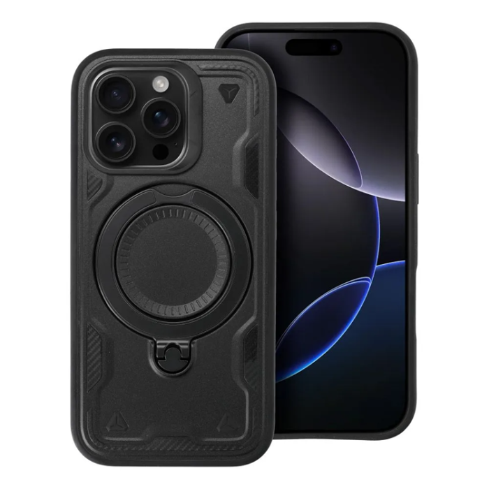 OEM - iPhone 16 Pro Mobilskal Frost Armor - Svart