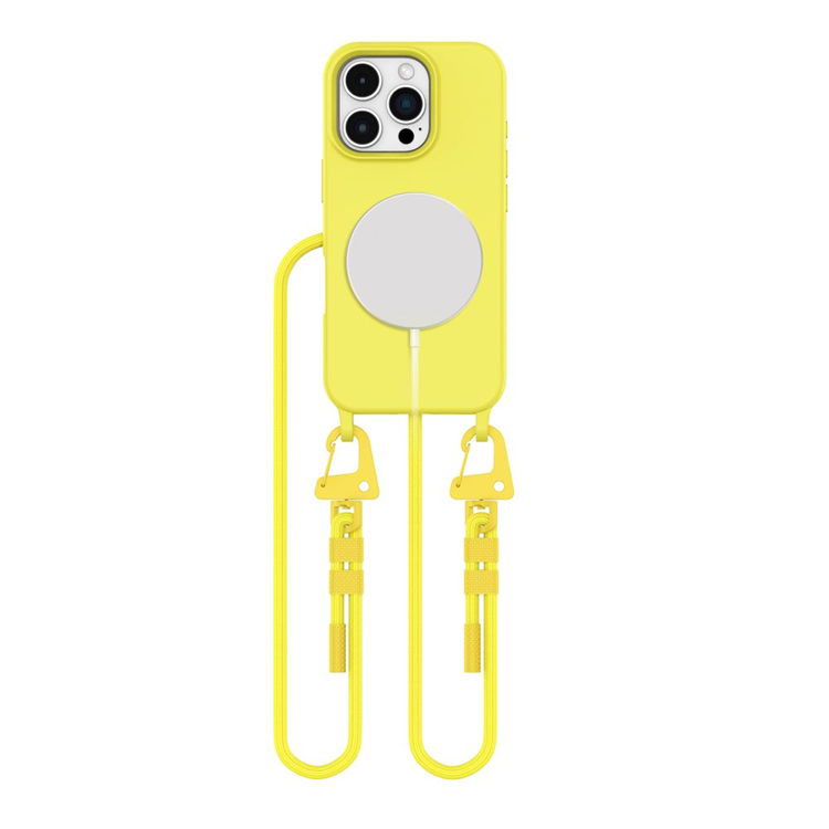 Tech-Protect iPhone 14 Pro Mobilhalsband Skal Magsafe - Gul | 2353 | AlltMobil