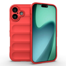 Amorus - AMORUS iPhone 17 Mobilskal Shockproof TPU Rugged - Röd