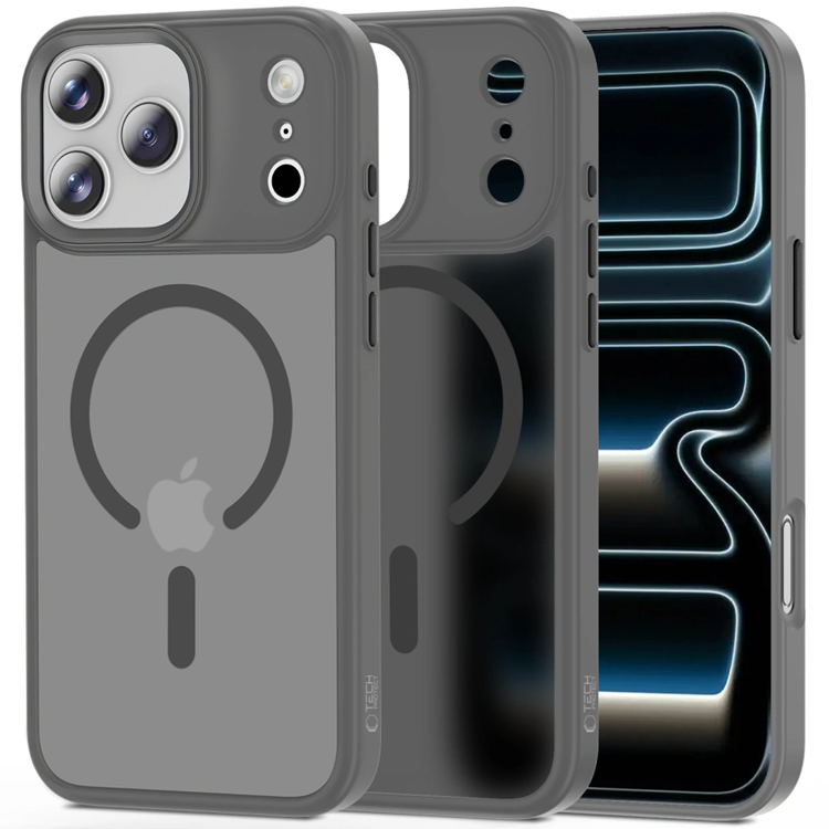 Tech-Protect iPhone 17 Pro Max Mobilskal Magsafe Matte - Crayon Grå | 2353 | AlltMobil